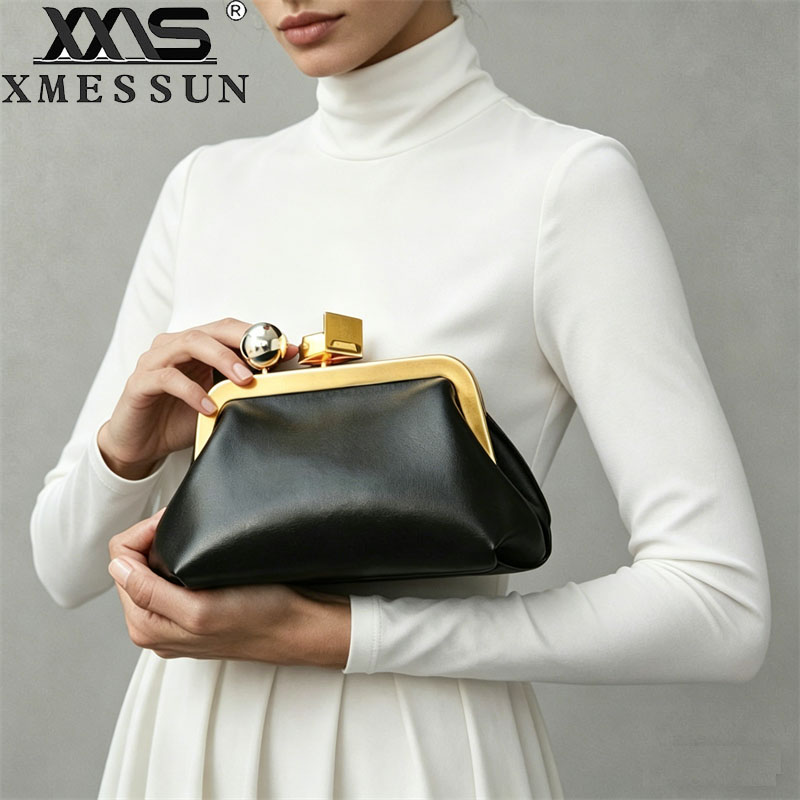 Embroidery Pashmina - New Trendy Frame Clutch Bag For