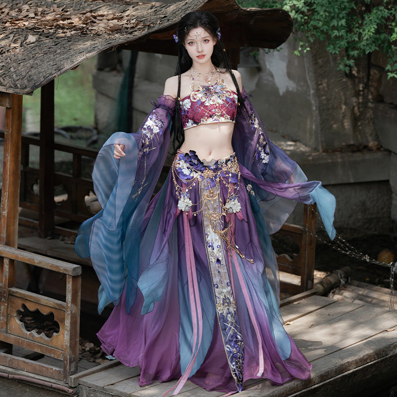 Embroidery Youtube - Women Ancient Chinese Style Cosplay Costume