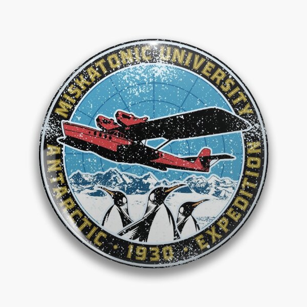 Embroidery University - Miskatonic University Antarctic Expediti Soft Button