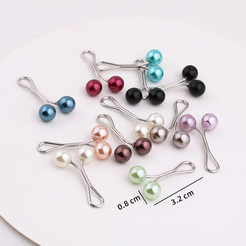 6/12/24PCS Pearls Pins Women S - Embroidery Hijab recension och pris
