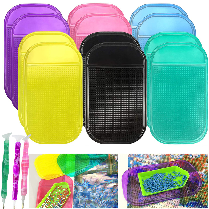 Anti-Slip Sticky Mat for Diamo - Embroidery Ideas For Bags recension och pris
