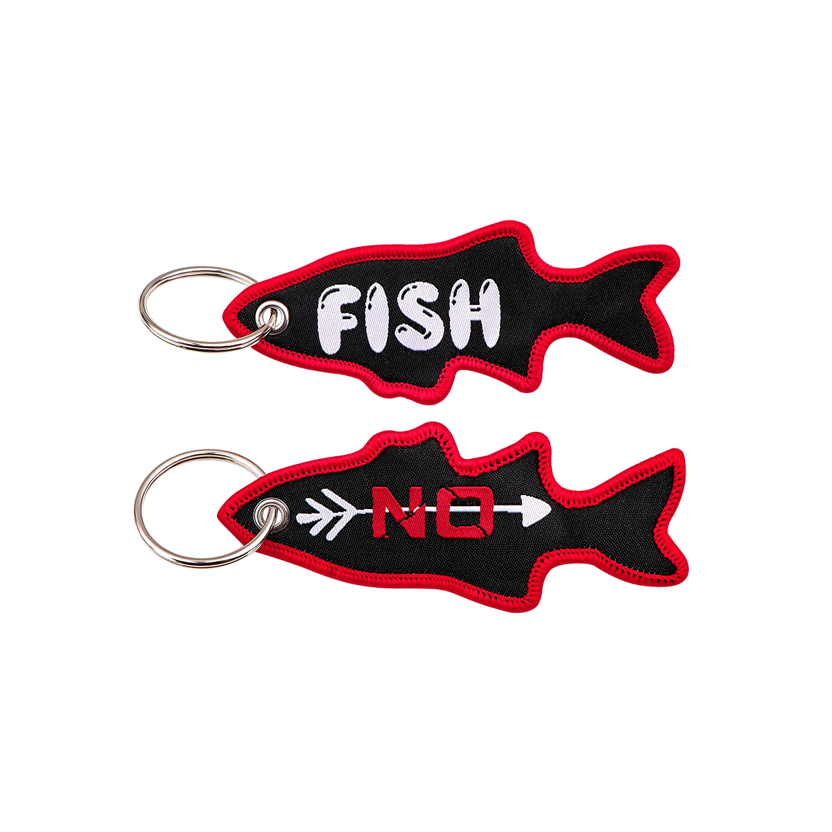 Fish Shape Embroidery Key Tag  - Embroidery Pattern recension och pris