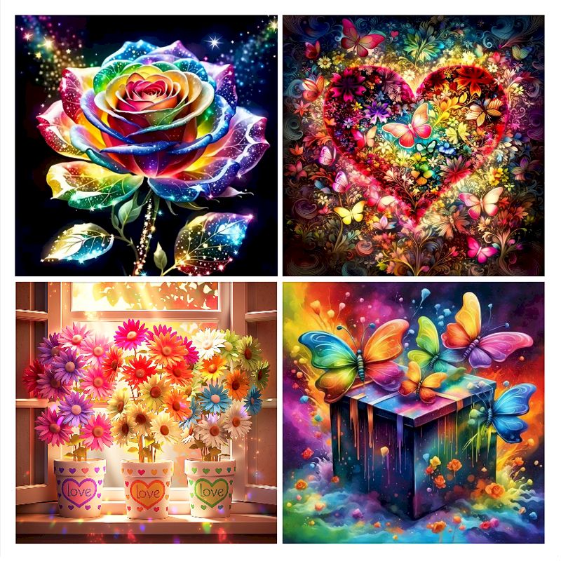 SDOYUNO DIY 5D Diamond Paintin - Embroidery Ideas For Bags recension och pris