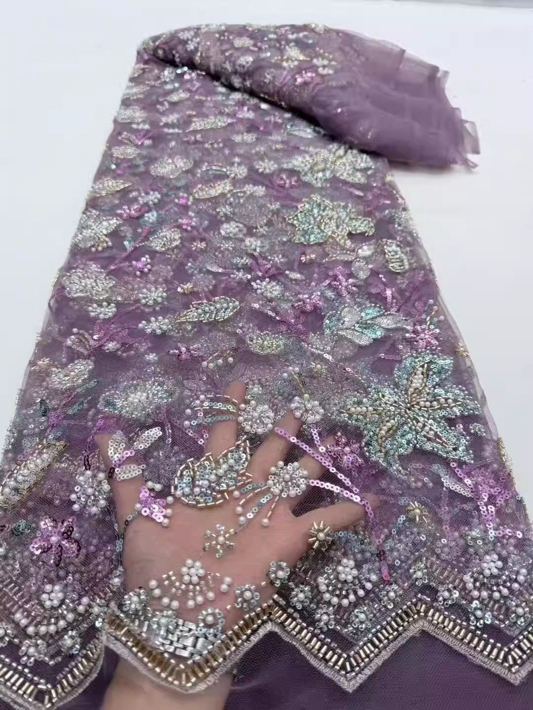 5yard Sequin bead tube embroid - Embroidery Youtube recension och pris