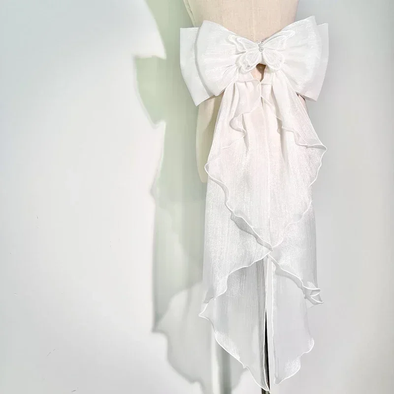 Trailing Bow Shiny Silk Double - Embroidery Kaftan recension och pris