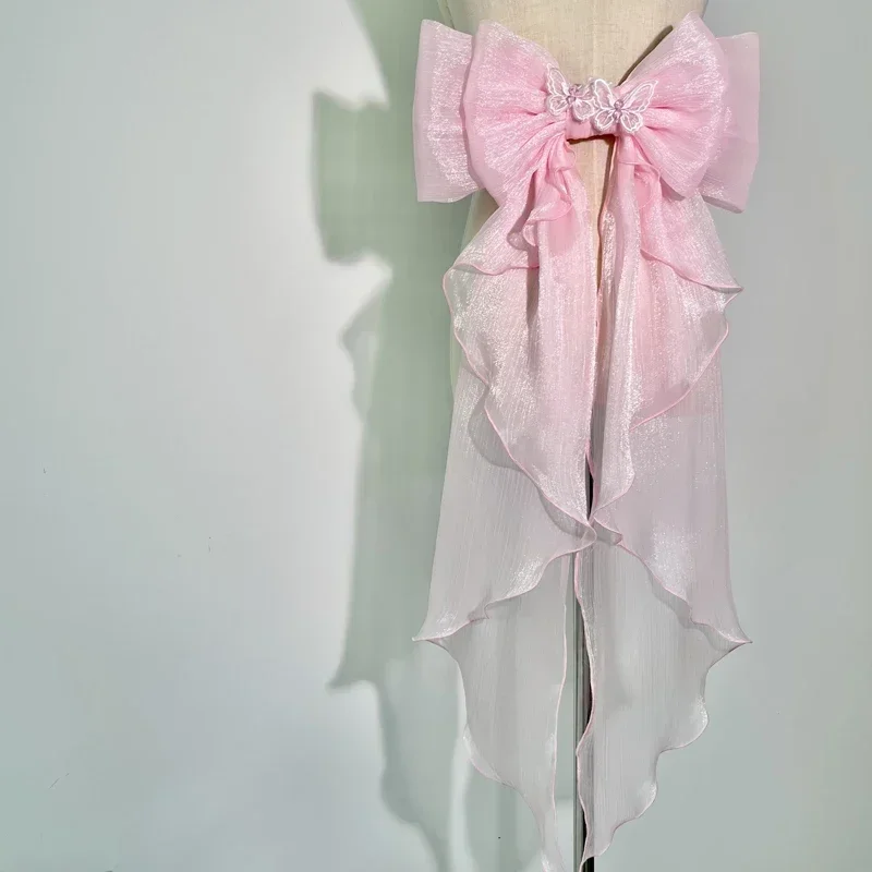 Trailing Bow Shiny Silk Double - Embroidery Kaftan recension och pris