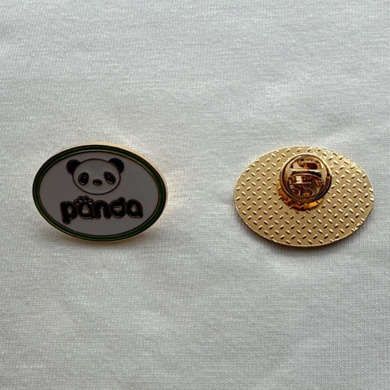 6pcs Cartoon China Panda Badge - Embroidery Fabric recension och pris