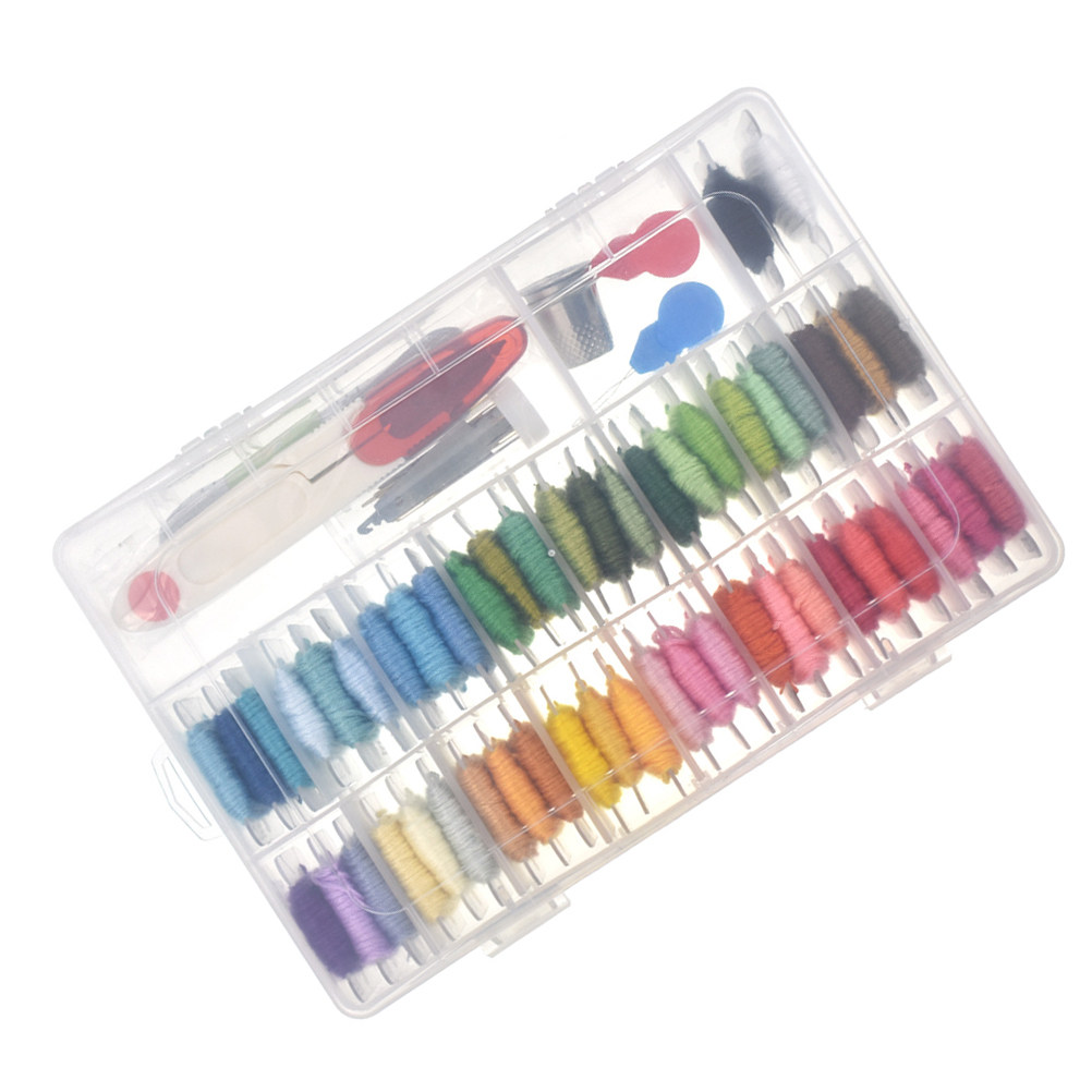 50 Assorted Embroidery Kit Sup - Embroidery Pattern recension och pris