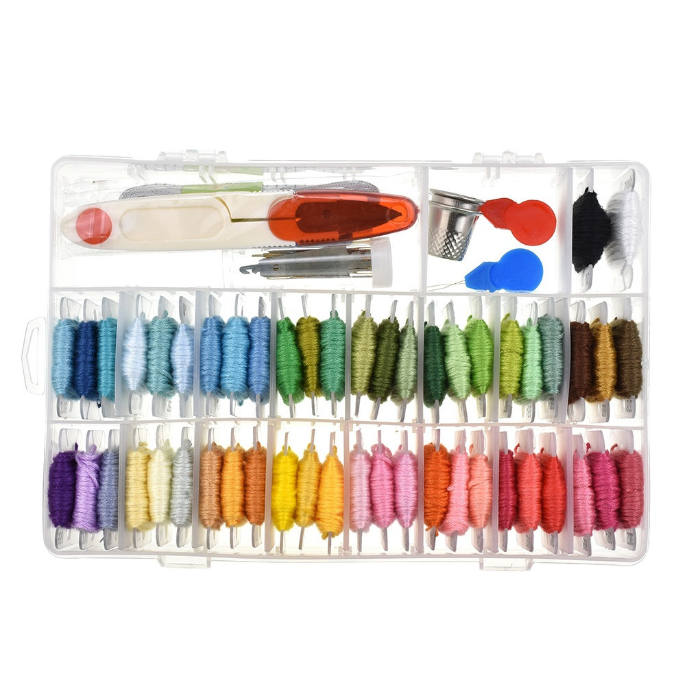 50 Assorted Embroidery Kit Sup - Embroidery Pattern recension och pris