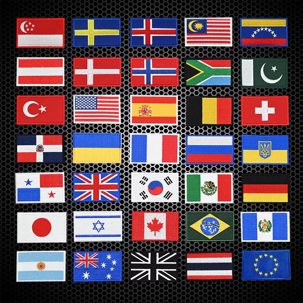 Embroidery Flag Patch US UK Ca - Embroidery In Australia recension och pris