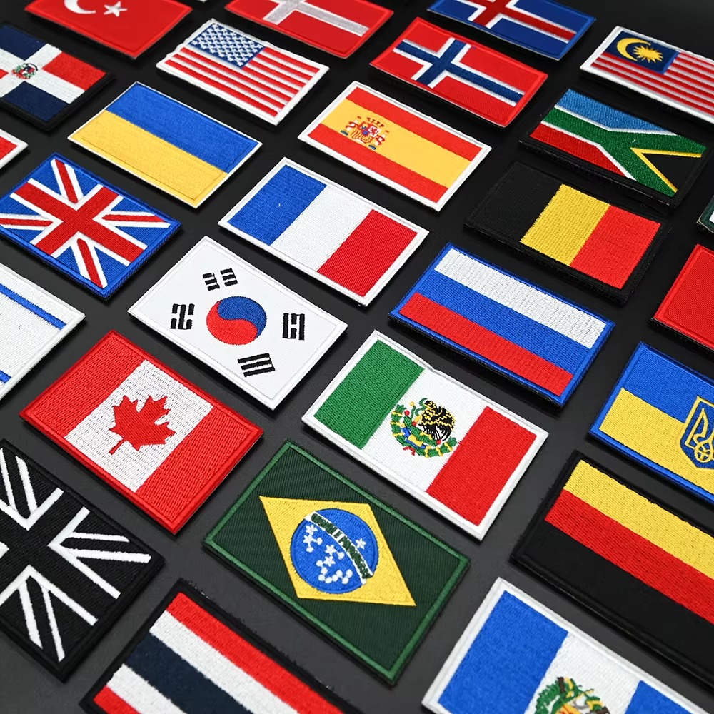 Embroidery Flag Patch US UK Ca - Embroidery In Australia recension och pris