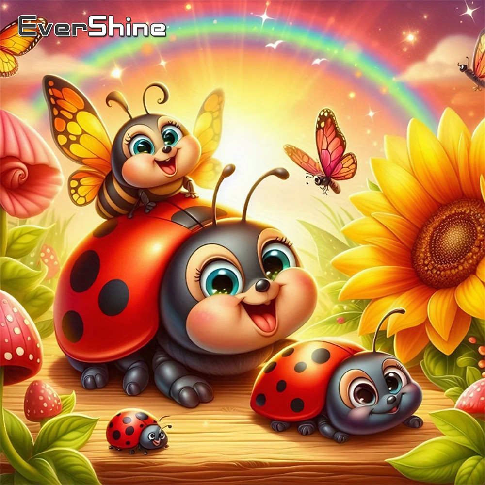Evershine Diamond Mosaic Ladyb - Embroidery Lady Bug recension och pris