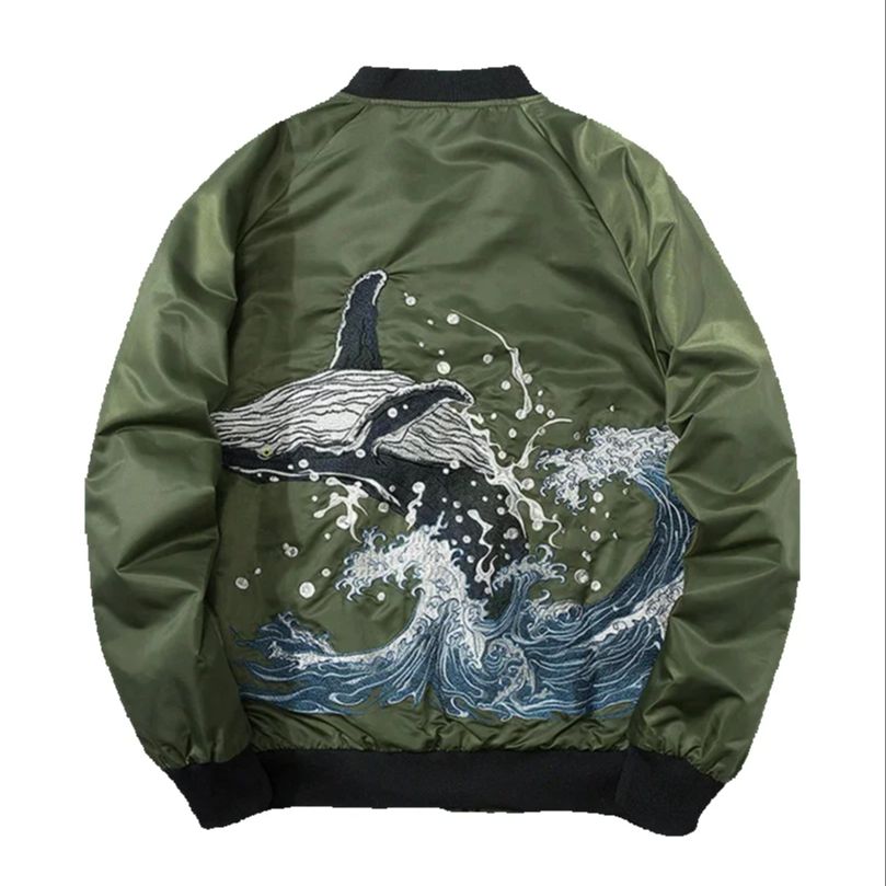 Sukajan Embroidered Bomber Jac - Embroidery University recension och pris