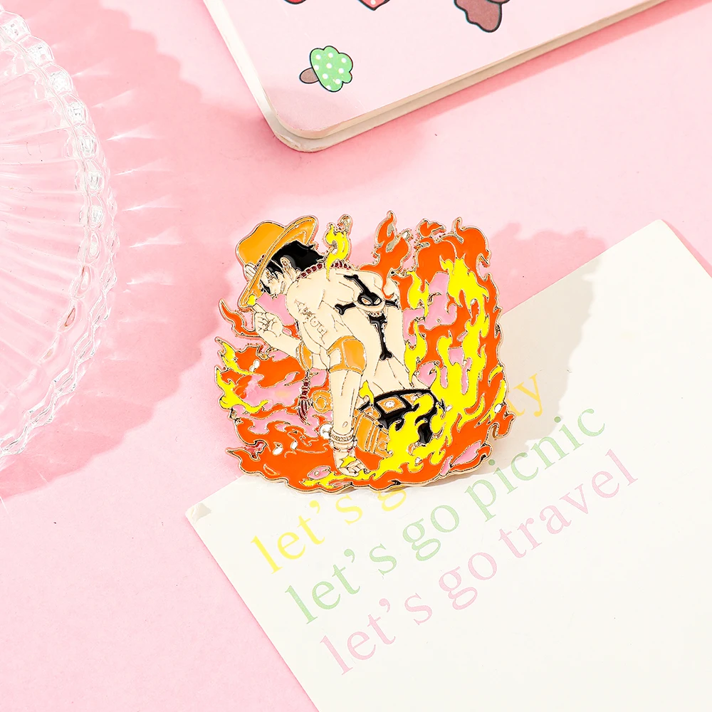 1 Pc Classics Anime Brooch Per - Embroidery Garment recension och pris