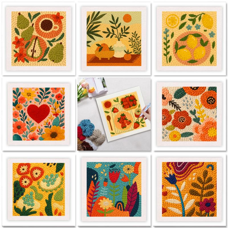 GATYZTORY Punch Needle Starter - Embroidery Ideas For Bags recension och pris