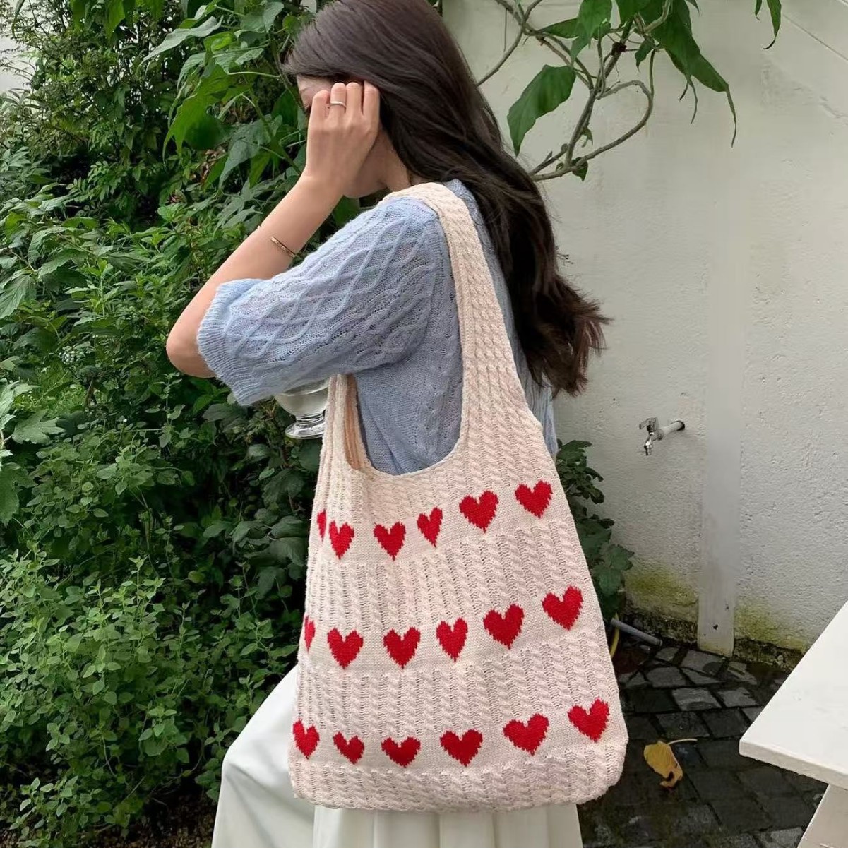 Shoulder Bag Large Women'S Eco - Embroidery University recension och pris