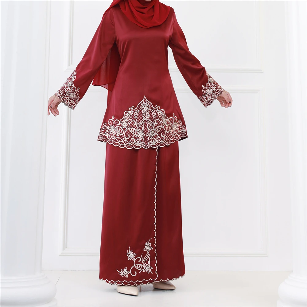 Eid Embroidery Abayas Muslim W - Embroidery Kaftan recension och pris