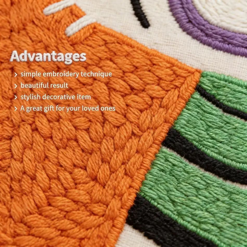 RUOPOTY Punch Needle Frame Blu - Embroidery Ideas For Bags recension och pris