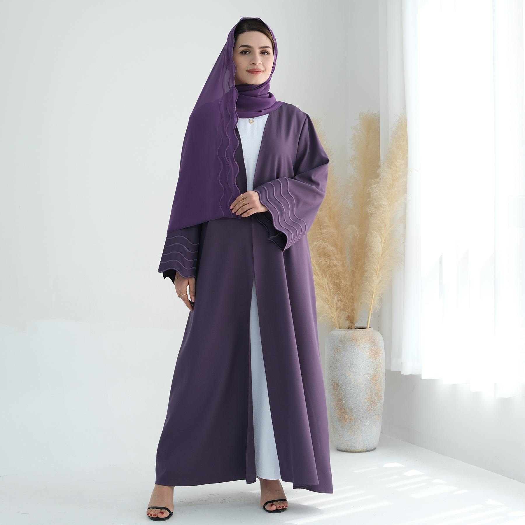 Eid Embroidery Muslim Women Hi - Embroidery Hijab recension och pris