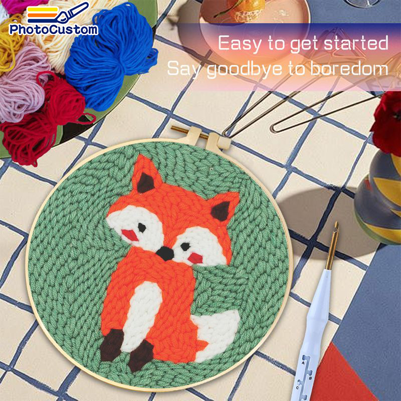 PhotoCustom Ghost Punch Needle - Embroidery Ideas For Bags recension och pris