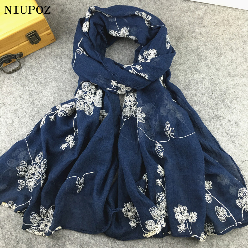 Many Colours Ethnic Embroidery - Embroidery Hijab recension och pris