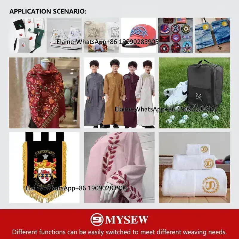 MYSEW MBC1201 Automatic Indust - Embroidery Hat Machine recension och pris