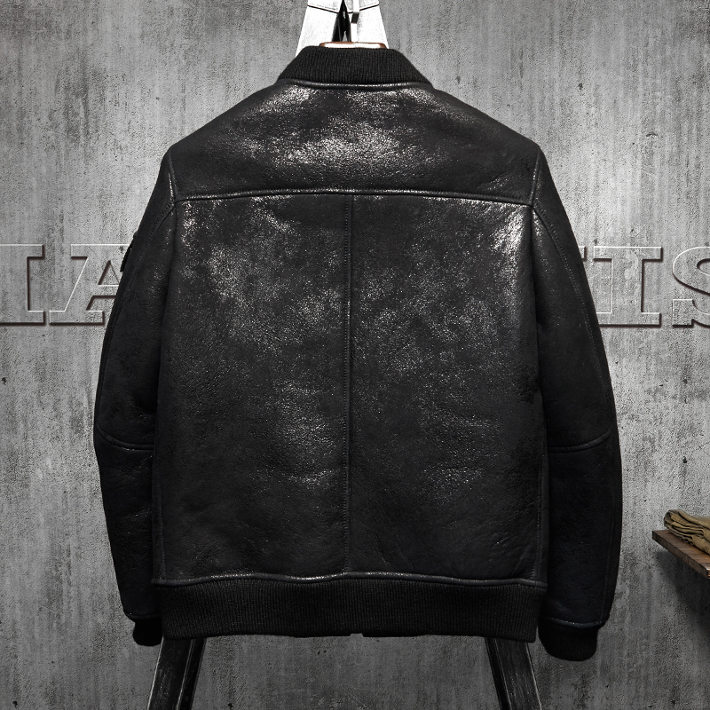 Denny&Dora Men's Shearling Coa - Embroidery In Australia recension och pris