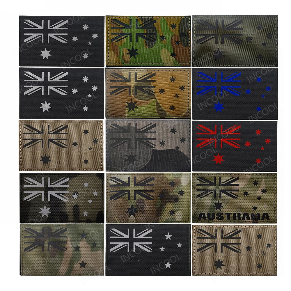 Australia Flags IR Reflective  - Embroidery In Australia recension och pris