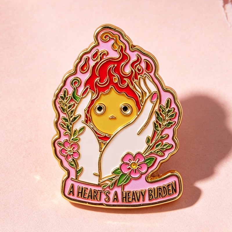 A HEART'S A HEAVY BURDEN Ename - Embroidery Garment recension och pris