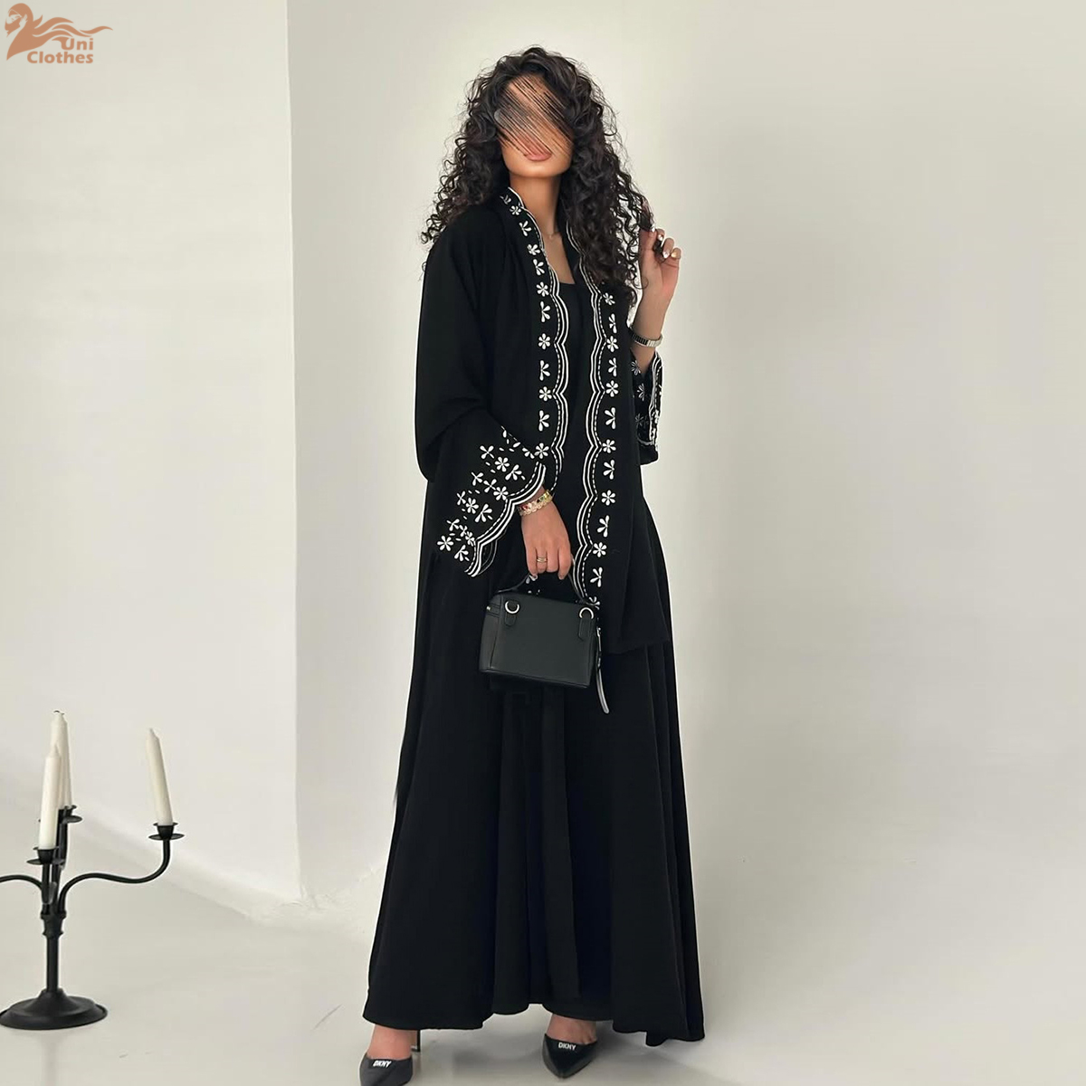 Luxury Embroidered Sleeve Card - Embroidery Hijab recension och pris