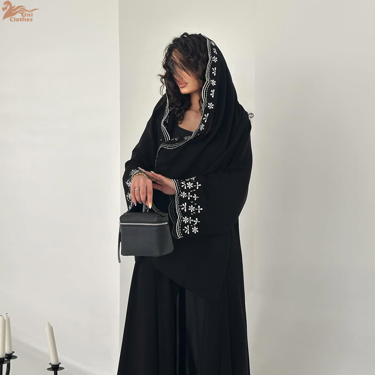Luxury Embroidered Sleeve Card - Embroidery Hijab recension och pris