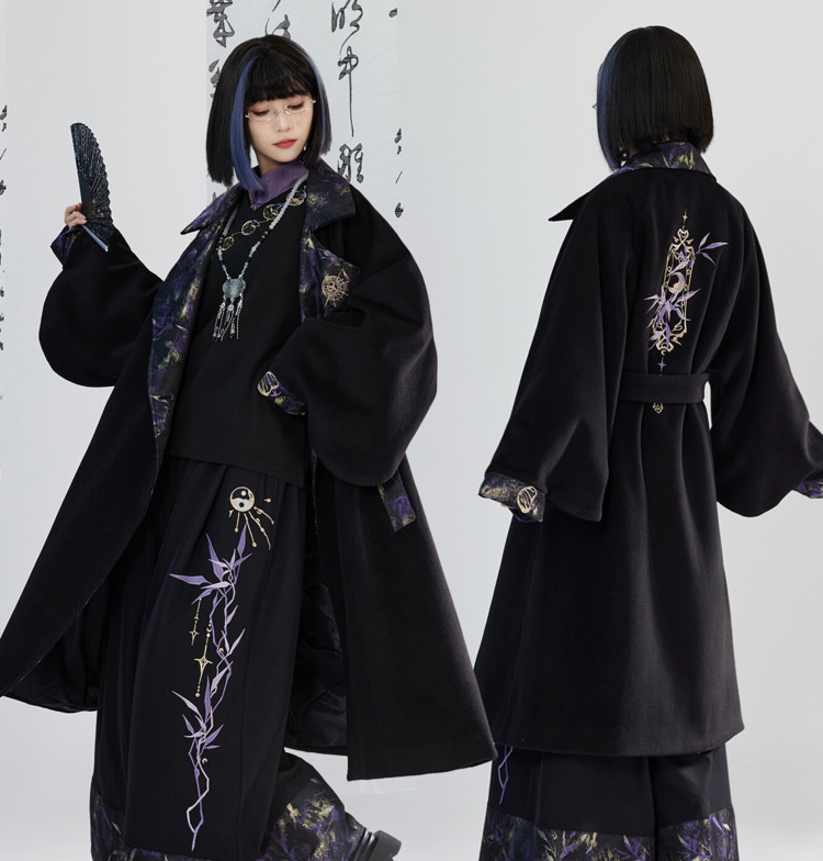 New Chinese Style Guofeng Heav - Embroidery Fabric recension och pris