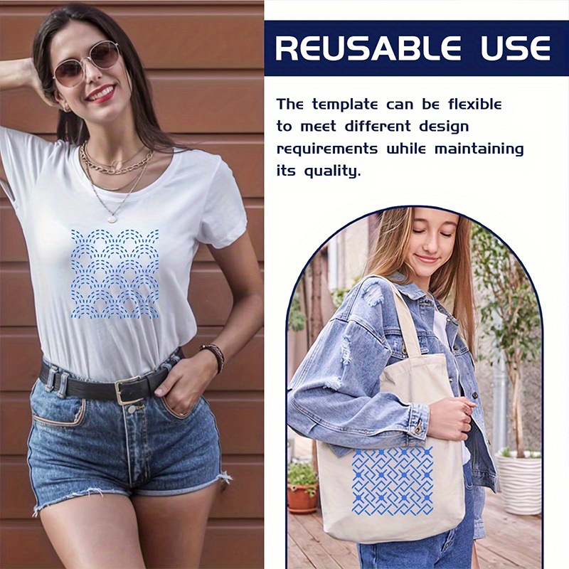 30Pcs Embroidery Templates DIY - Embroidery Pattern recension och pris