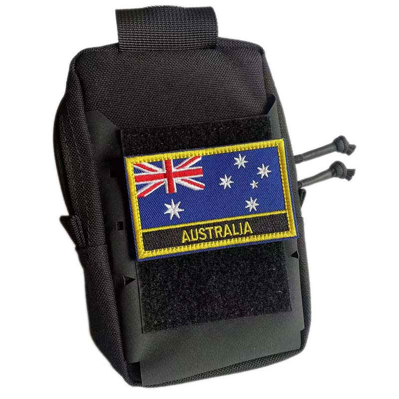 Australian Flag Patch Fabric A - Embroidery In Australia recension och pris