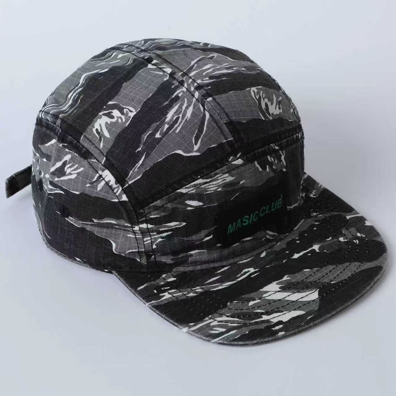 Striped camouflage embroidered - Embroidery Hat Machine recension och pris