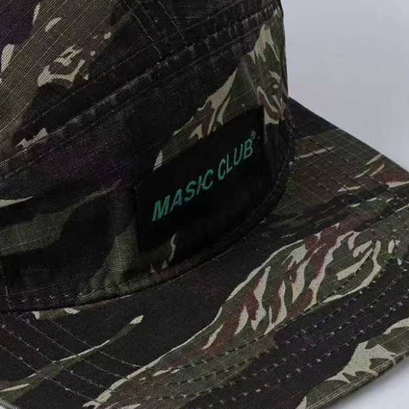 Striped camouflage embroidered - Embroidery Hat Machine recension och pris