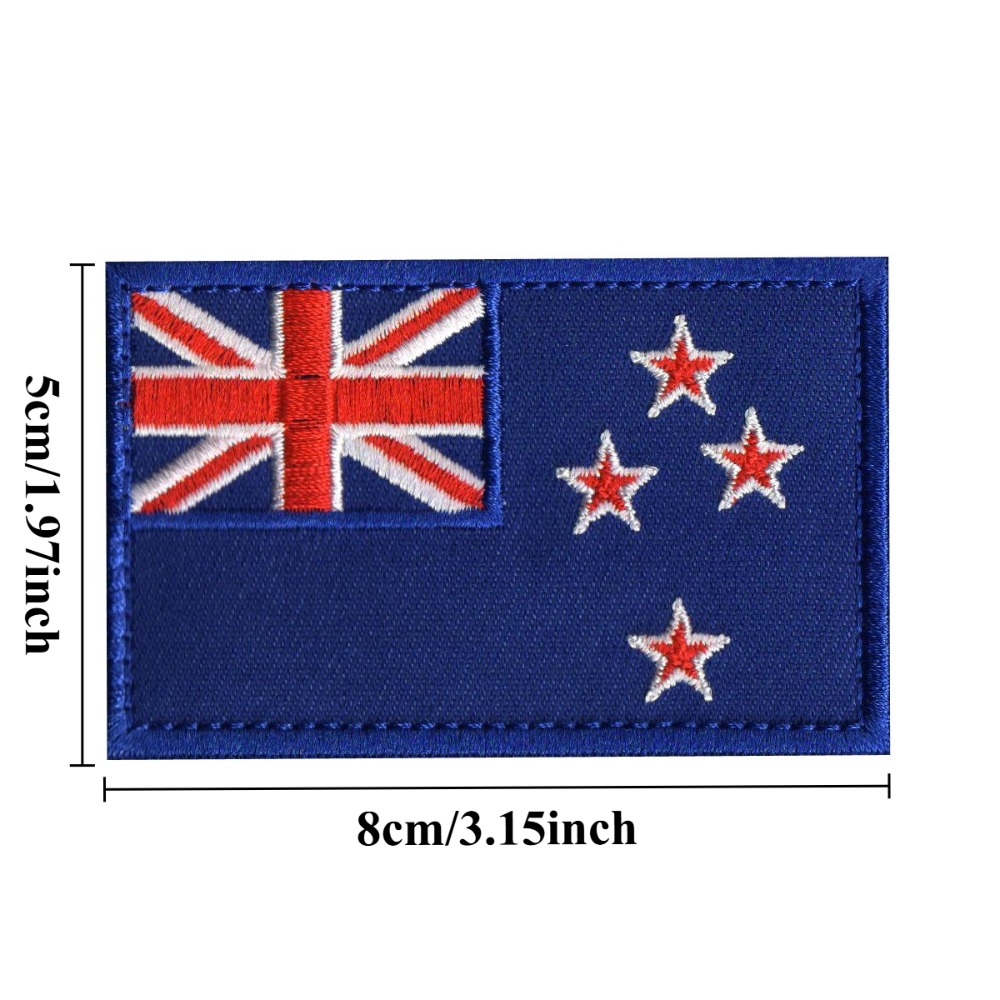 8*5cm New Zealand Australia Fl - Embroidery In Australia recension och pris