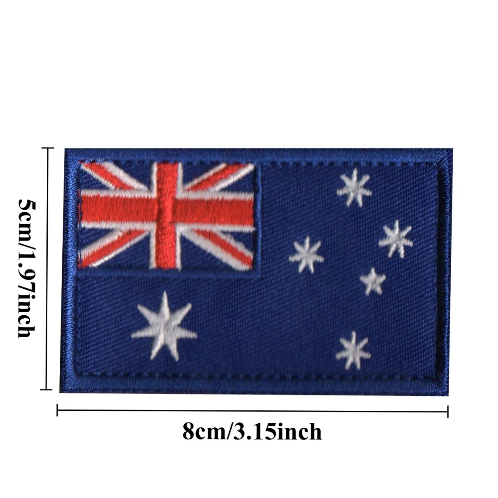 8*5cm New Zealand Australia Fl - Embroidery In Australia recension och pris