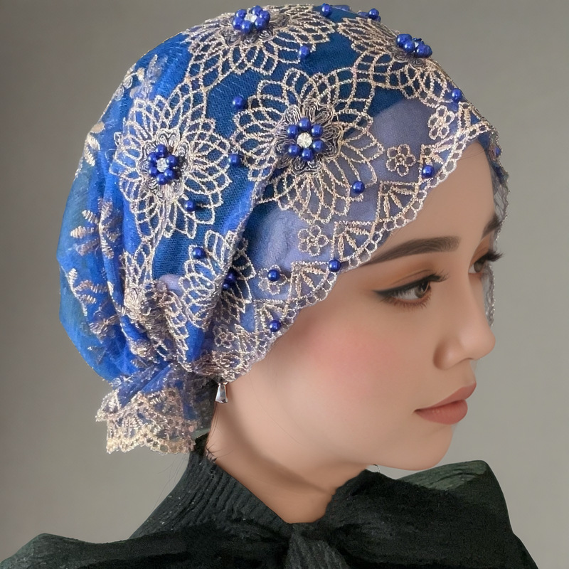 Women Stylish Headscarf Hat Em - Embroidery Hat Machine recension och pris