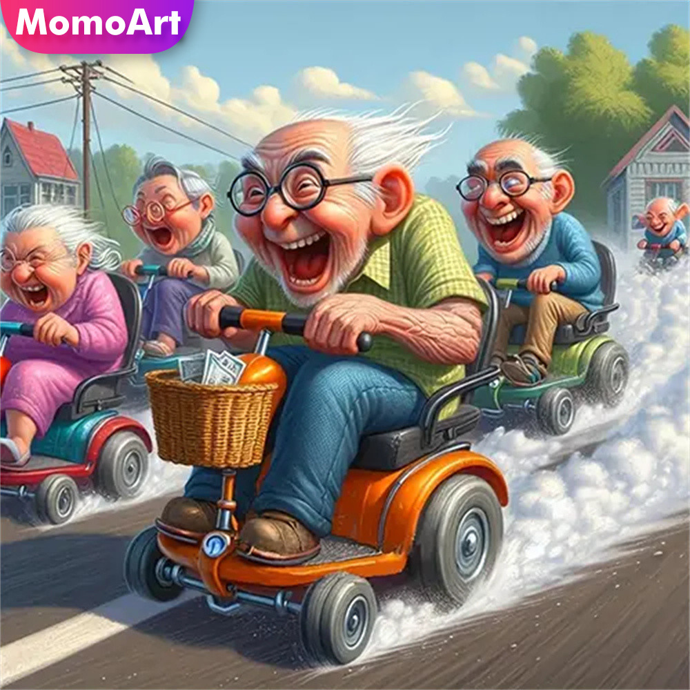 Momoart 5D DIY Diamond Mosaic  - Embroidery Pattern recension och pris