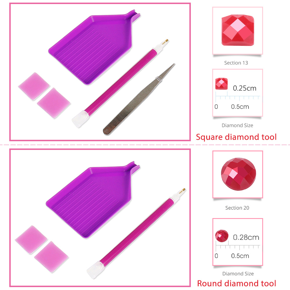 Momoart 5D DIY Diamond Mosaic  - Embroidery Pattern recension och pris