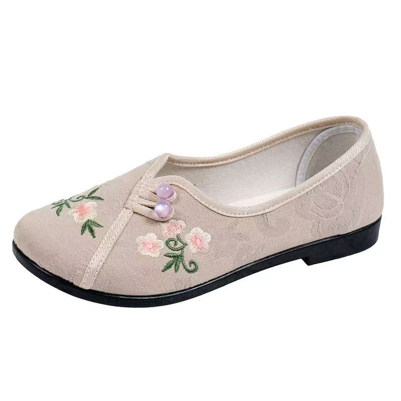 Chinese Style Women Flat sole  - Embroidery Fabric recension och pris