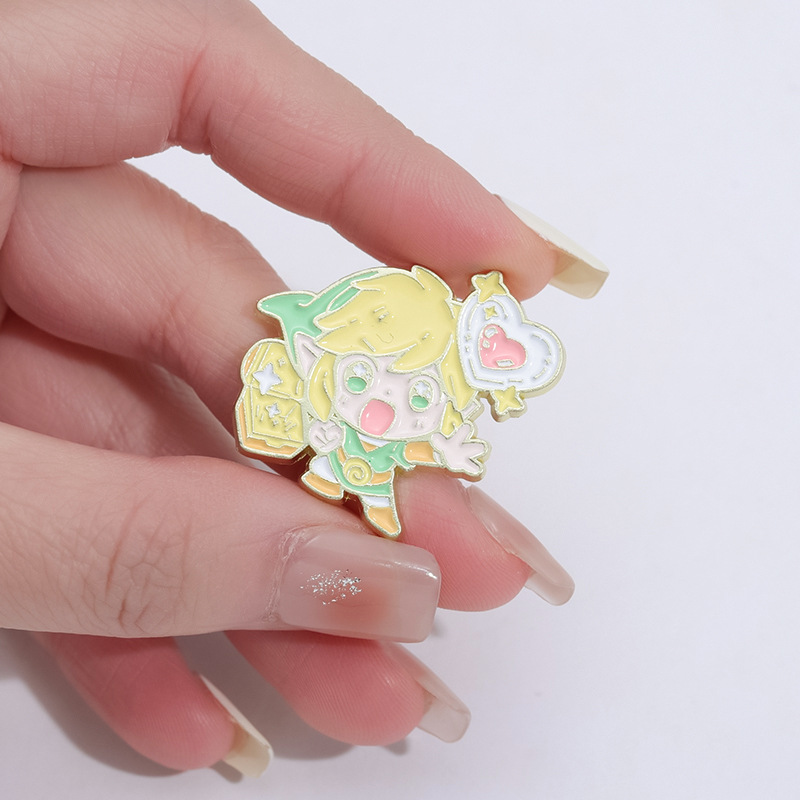 Adventure Game Badges Enamel P - Embroidery Garment recension och pris