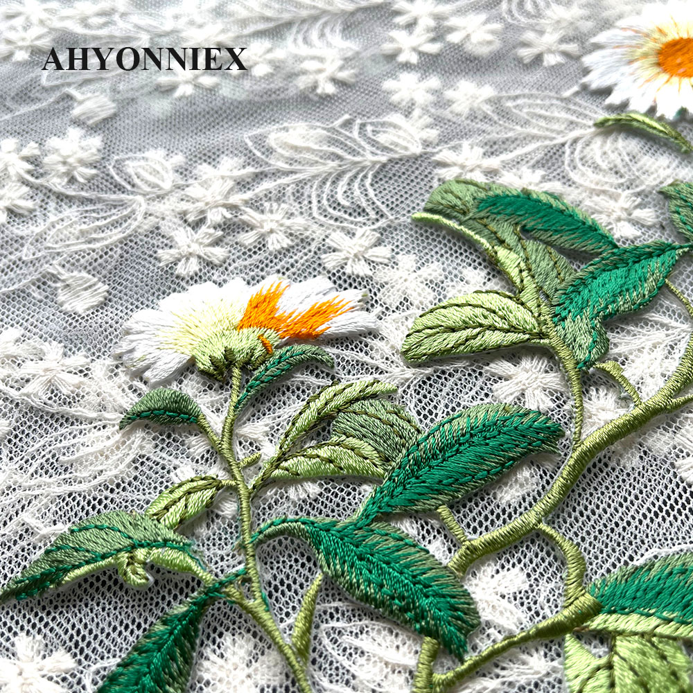 1 Piece Iron on Embroidery Pat - Embroidery Flower Pattern recension och pris