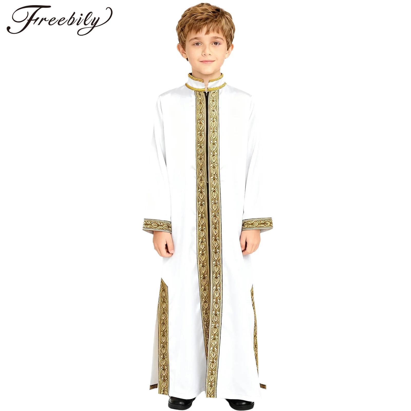 Boys Gold Embroidery Maxi Musl - Embroidery Kaftan recension och pris