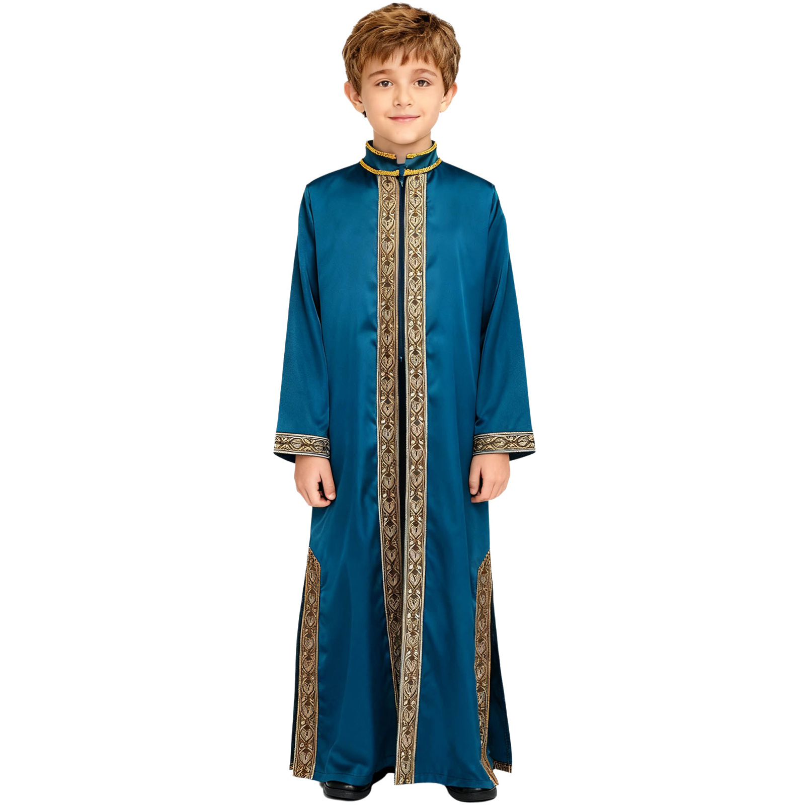 Boys Gold Embroidery Maxi Musl - Embroidery Kaftan recension och pris