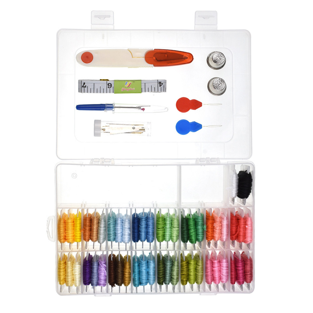 50 Assorted Embroidery Kit wit - Embroidery Pattern recension och pris