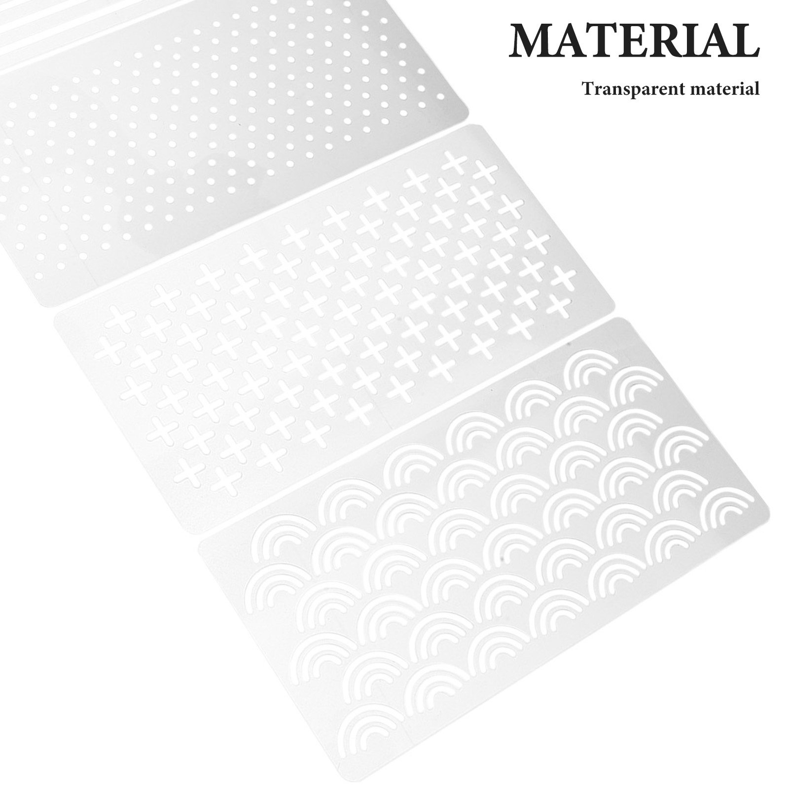 4Pcs Transparent Acrylic Quilt - Embroidery Pattern recension och pris