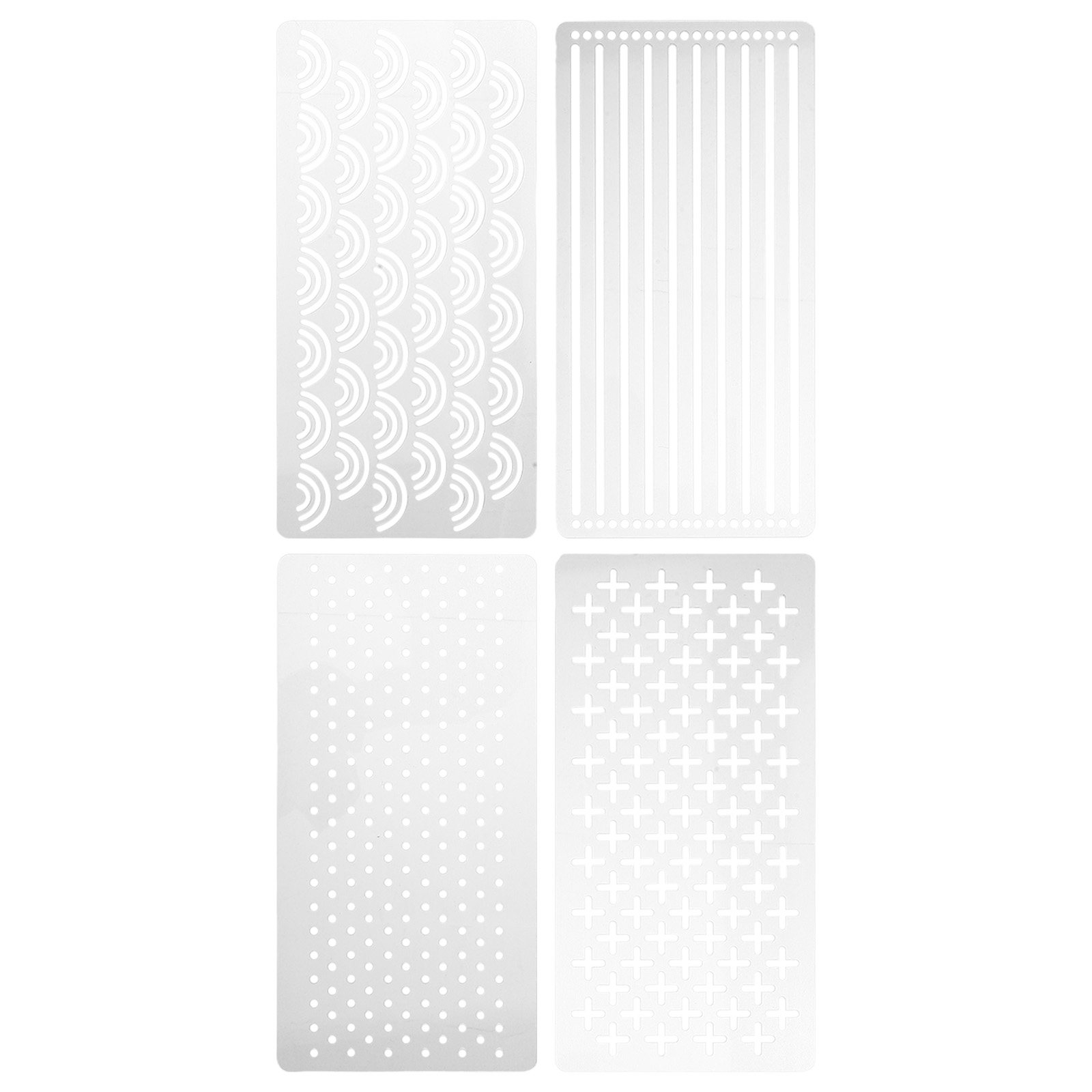 4Pcs Transparent Acrylic Quilt - Embroidery Pattern recension och pris