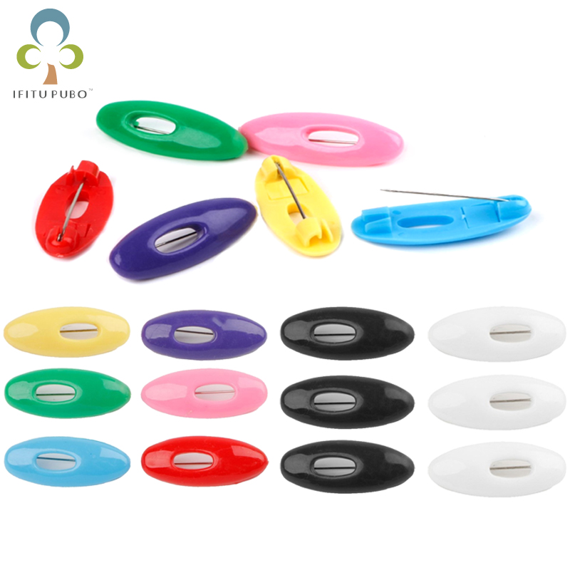 12Pcs Plastic Safety Brooch Pi - Embroidery Hijab recension och pris